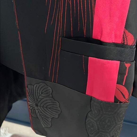 Elegant Jacket Japanese-inspired with 2 front pockets - Picture 6 of 9